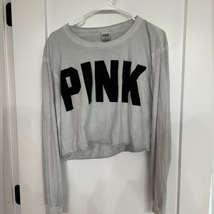VS PINK cropped tshirt